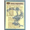 Image 2 : 1981-82 O-PEE-CHEE TONY ESPOSITO (HOF)