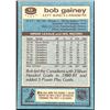 Image 2 : 1981-82 TOPPS BOB GAINEY (HOF)