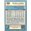 Image 2 : 1981-82 TOPPS BRIAN SUTTER