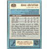 Image 2 : 1981-82 TOPPS DAVE CHRISTIAN ROOKIE CARD