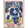 Image 1 : 1981-82 TOPPS RICK VAIVE