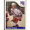 Image 1 : 1985-86 O-PEE-CHEE JAMES PATRICK ROOKIE CARD