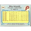 Image 2 : 1982 FLEER MIKE SCHMIDT (HOF) - SIGNED