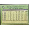 Image 2 : 1982 TOPPS JIM PALMER (HOF)