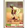 Image 1 : 1982 TOPPS RICKEY HENDERSON (HOF)