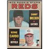 Image 1 : 1970 O-PEE-CHEE BERNIE CARBO ROOKIE CARD