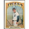 Image 1 : 1972 TOPPS BILLY MARTIN