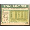 Image 2 : 1977 O-PEE-CHEE TOM SEAVER (HOF)