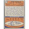 Image 2 : 1974-75 TOPPS JEAN RATELLE (HOF)