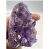 Image 6 : 2.8 X 1.7 INCH POLISHED AMETHYST GEODE WITH INCLUSIONS