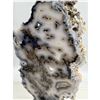 Image 10 : 7 INCH BLACK AND WHITE NATURAL FORMATION AGATE SLICE