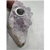 Image 3 : 2.9 INCH BRAND NEW SMOKE AMETHYST PIPE