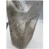 Image 3 : 6.7 X 2.3 INCH SMOKY QUARTZ TOWER WITH GREEN GARDEN INCULSION