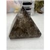 Image 3 : 2.2 INCH SMOKY QUARTZ PYRAMID 4 SIDE