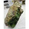 Image 1 : 3.0 INCH NATURAL GREEN GARNET SPECIMEN
