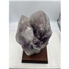 Image 9 : 11 X 6 INCH  LARGE AMETHYST POINT ON STAND FROM BRAZIL