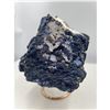Image 3 : 6 X 8  INCH BLUE BERRY FLUORITE SPECIMEN ON STAND
