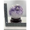 Image 10 : 20 INCH CIRCUMFERENCE AMETHSYT SPHERE  FROM BRAZIL