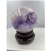 Image 2 : 20 INCH CIRCUMFERENCE AMETHSYT SPHERE  FROM BRAZIL