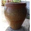 Image 1 : Large Brown Planter Pot 22" Dia, 34"H (rain chain not included)