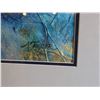 Image 2 : Reef Layers Mixed Media Artwork by A. Trayser 2005, Framed & Matted 25" x 29"