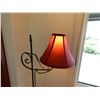 Image 2 : Metal Pole Floor Lamp w/ Shade 14"L x  61"H
