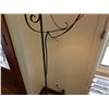 Image 3 : Metal Pole Floor Lamp w/ Shade 14"L x  61"H