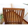 Image 3 : Wooden Lounge Armchair w/ Slatted Seat & Back 20" x 27" x 24"H