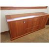 Image 2 : Wooden Sideboard Buffet Cabinet w/ 2-Doors & 4-Drawers 74" x 20" x 31"H