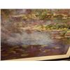 Image 8 : Water Lilies Art Print by Claude Monet, Framed & Matted