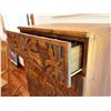 Image 8 : Carved Wooden 5-Drawer Dresser w/ Leaf Motif 32" x 20" x 50"H