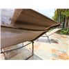 Image 8 : Qty 2 Woven Chaise Lounges w/ Metal Frames 70" x 21" x 14" (flat)