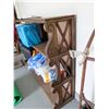 Image 2 : Wooden 3-Tier Shelving Unit 68" x 12" x 47"H (contents not included)