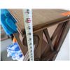 Image 8 : Wooden 3-Tier Shelving Unit 68" x 12" x 47"H (contents not included)