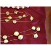 Image 2 : Qty 2 Gold-Tone Beaded Necklaces w/ 2 Bracelets, Misc Stones & Sizes