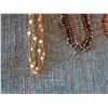 Image 2 : Qty 3 Metal & Beaded Necklaces, Misc Stones & Sizes