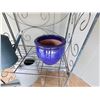 Image 7 : Metal 3-Tier Shelf w/ 3 Plant Pots & 2 Watering Cans, Misc Sizes