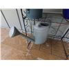 Image 9 : Metal 3-Tier Shelf w/ 3 Plant Pots & 2 Watering Cans, Misc Sizes