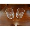 Image 2 : Qty 2 Riedel Stemless Wine Tumblers 4.5"H