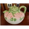 Image 1 : Winterthur Garden by Enesco Tea Pot w/ Lid & Maker's Mark Made in Italy 6.5"H