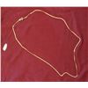 Image 1 : Gold 14k Rope Chain Necklace 20"L, 3.8 grams