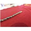 Image 3 : Gold 14k Gemstone Bracelet w/ Diamonds 7.5"L