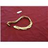 Image 2 : Gold 14k Woven Bracelet 7"L, 9.29 grams