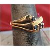 Image 1 : Gold 14k Ring w/ Gemstones Size 9