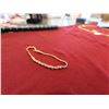 Image 3 : Gold 10k Bracelet w/ Arrow Design 7"L, 2.8 grams