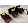 Image 1 : Lot of (3) Fanuc #A06B-0063-B003 & #A06B-0063-B103 AC Servo Motors