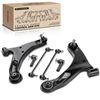 NEW A-PREMIUM SET OF 6 LOWER CONTROL ARM OUTER TIE
