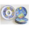 Image 1 : PATIOWARE CHIP/DIP PLATTER & 8 SERVING PLATES 11"