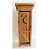 Image 1 : WOODEN OUTHOUSE TOILET PAPER HOLDER 23"