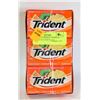 NEW 12 PKS TRIDENT TROPICAL TWIST GUM SUPER PACKS